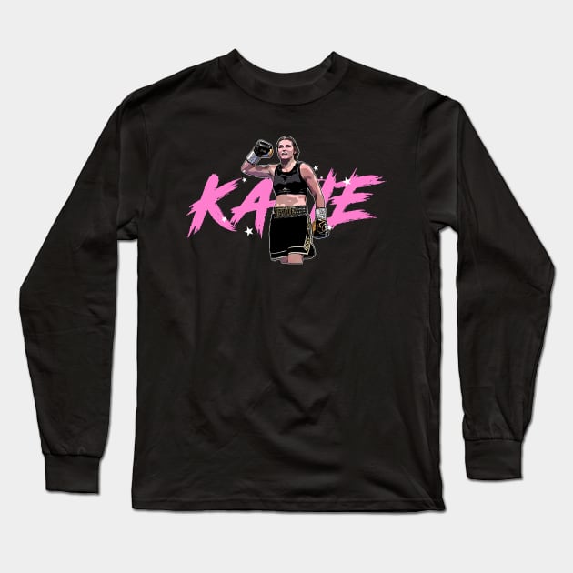 Katie Taylors Long Sleeve T-Shirt by Randarious Anthony